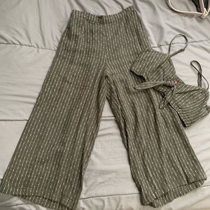 Culotte pants set